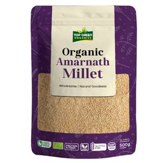 Top Green Organic Amaranth Whole Grains (Rajgira Millet)