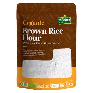 Top Green Organic Brown Rice Flour