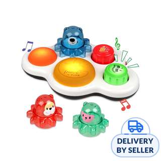 Maya & Friends Baby Musical Light Up Drum Set