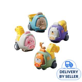 Maya & Friends Cute Animals Engineering Vehicles
