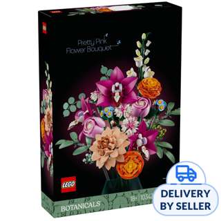 LEGO 10342 Botanicals Pretty Pink Flower Bouquet