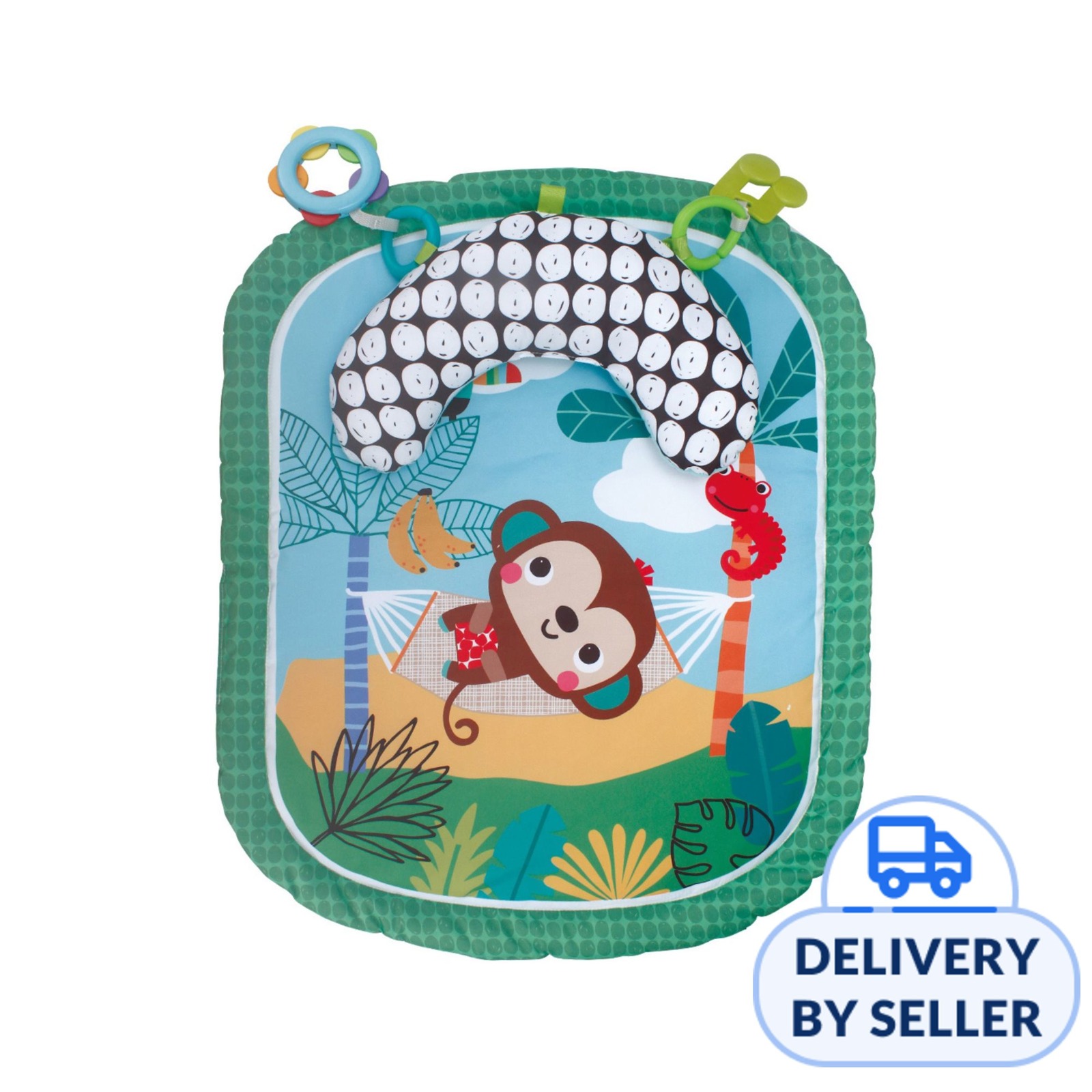 Baby Monkey Monkey Play Mat Purple Monkey Kick And Play Gym Fisher