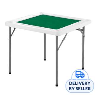 JIJI.SG HDPE Foldable Mahjong Table - White