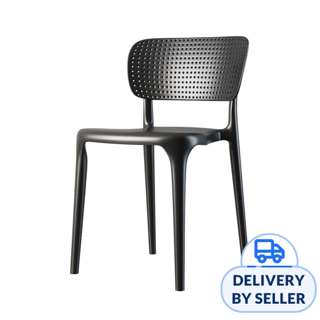 JIJI.SG IRIS Stackable Chair - Black JIJI.SG IRIS Stackable Chair - Black
