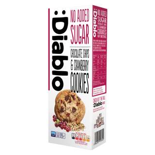 Diablo No Added Sugar Chocolate Chips and Cranberry Cookies Diablo No Added Sugar Chocolate Chips and Cranberry Cookies