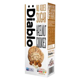 Diablo No Added Sugar Hazelnut Cookies