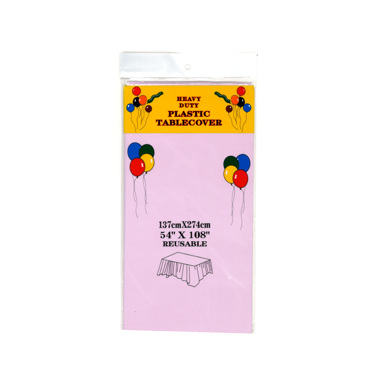 Disposable Tablecloth - Macaron Purple Disposable Tablecloth - Macaron Purple