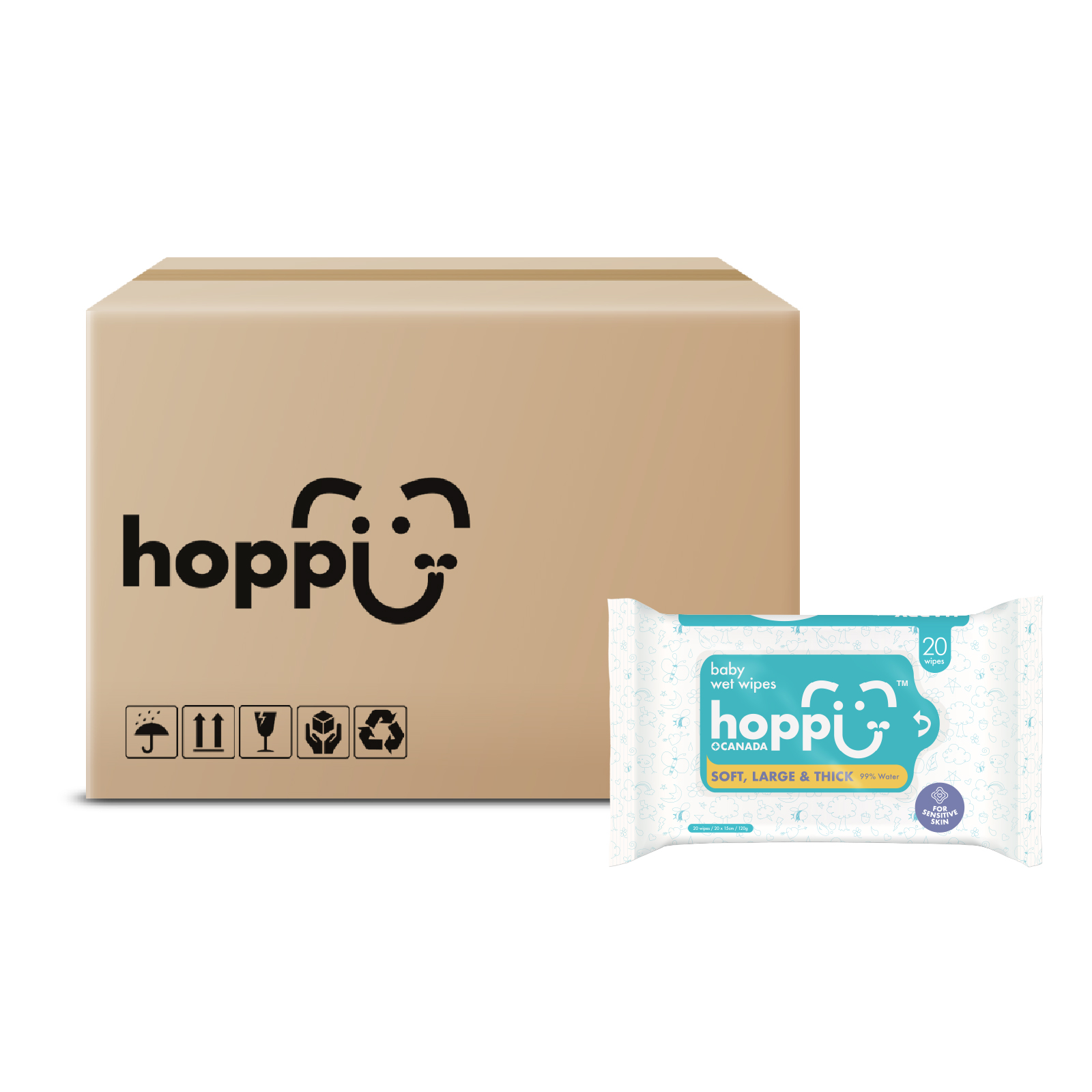 Hoppi Baby Wipes