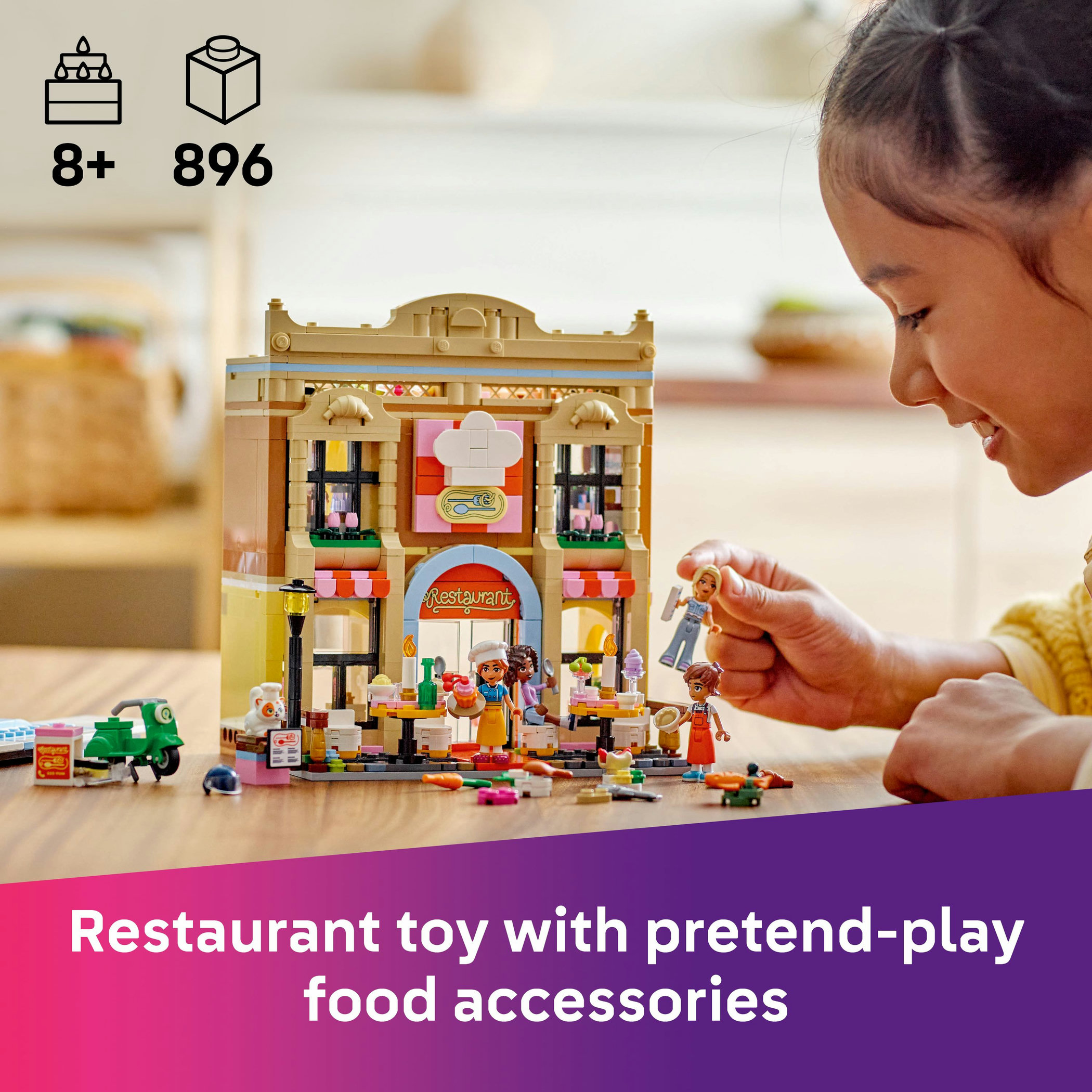 パル　② LEGO 42655 Friends Restaurant and Cooking School | NTUC FairPrice