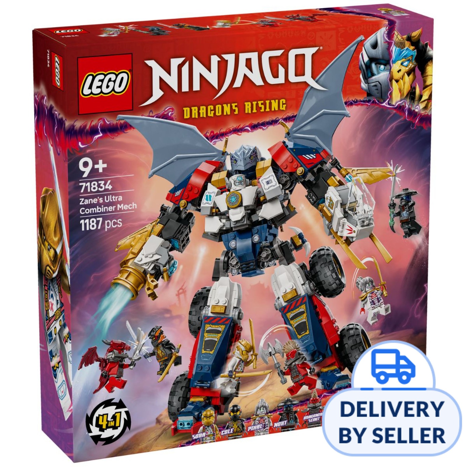 LEGO 71834 NINJAGO Zane's Ultra Combiner Mech | NTUC FairPrice