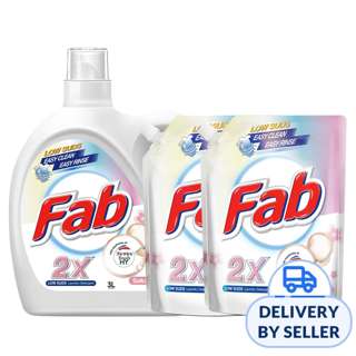 Fab Enzymatic Laundry Detergent Bundle - Sakura