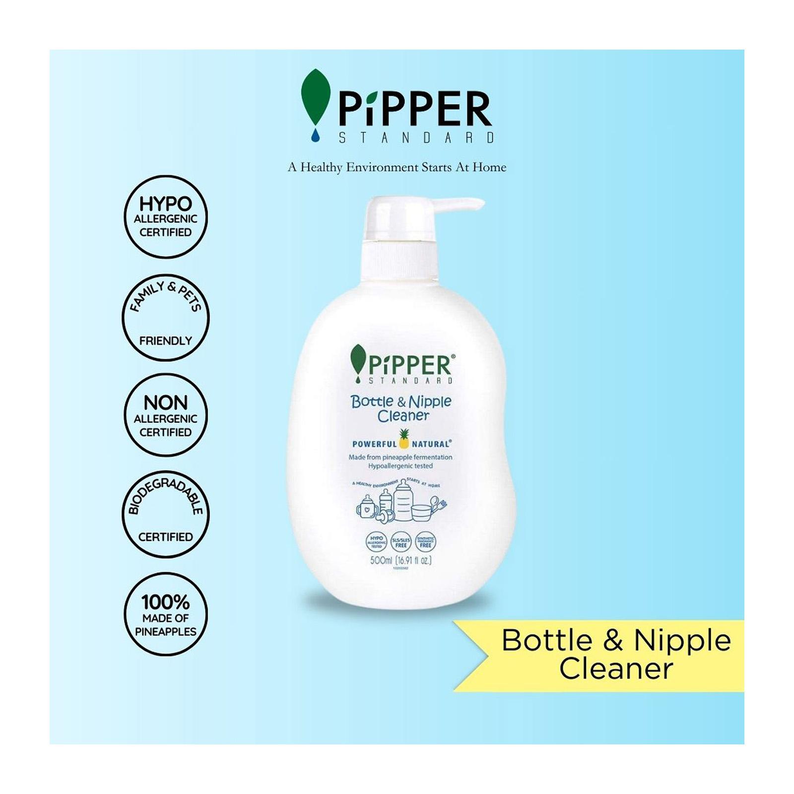 Pipper Clean Pipper Standard Bottle & Nipple Cleaner Gentle Fresh | NTUC FairPrice