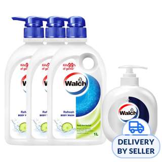Walch Body Wash Bundle - Refreshing (FREE Handwash) Walch Body Wash Bundle - Refreshing (FREE Handwash)