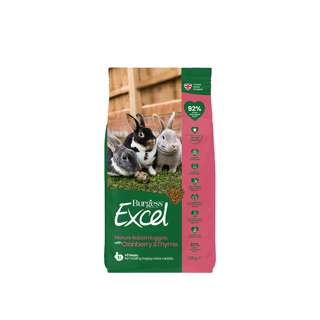 Burgess Excel Junior&Dwarf Rabbit Nuggets - Cranberry&Thyme
