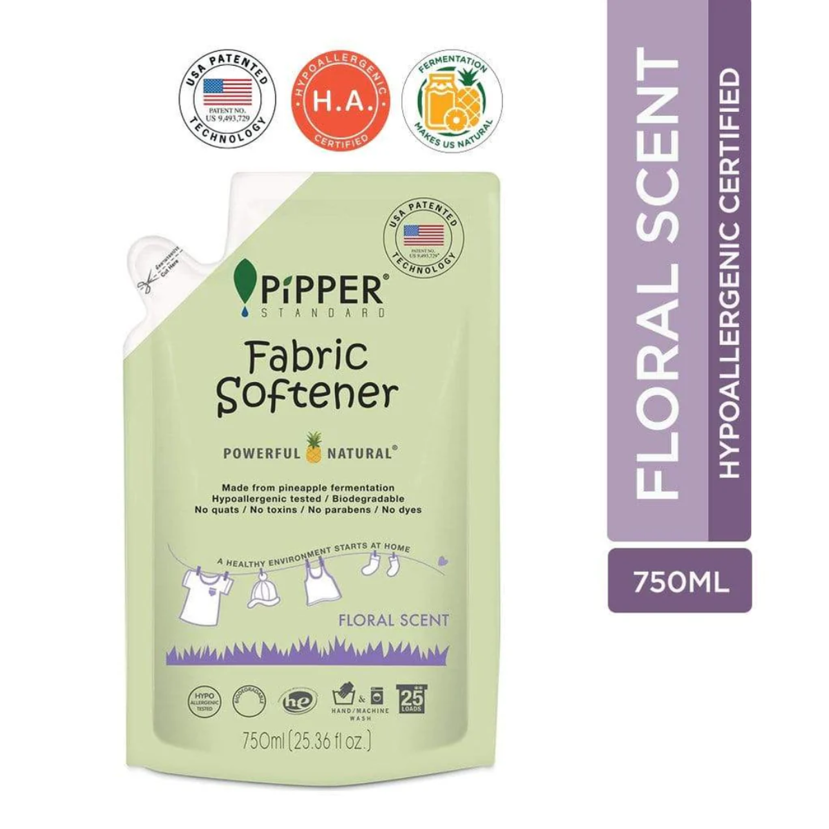 Pipper Standard Fabric Softener Refill - Floral