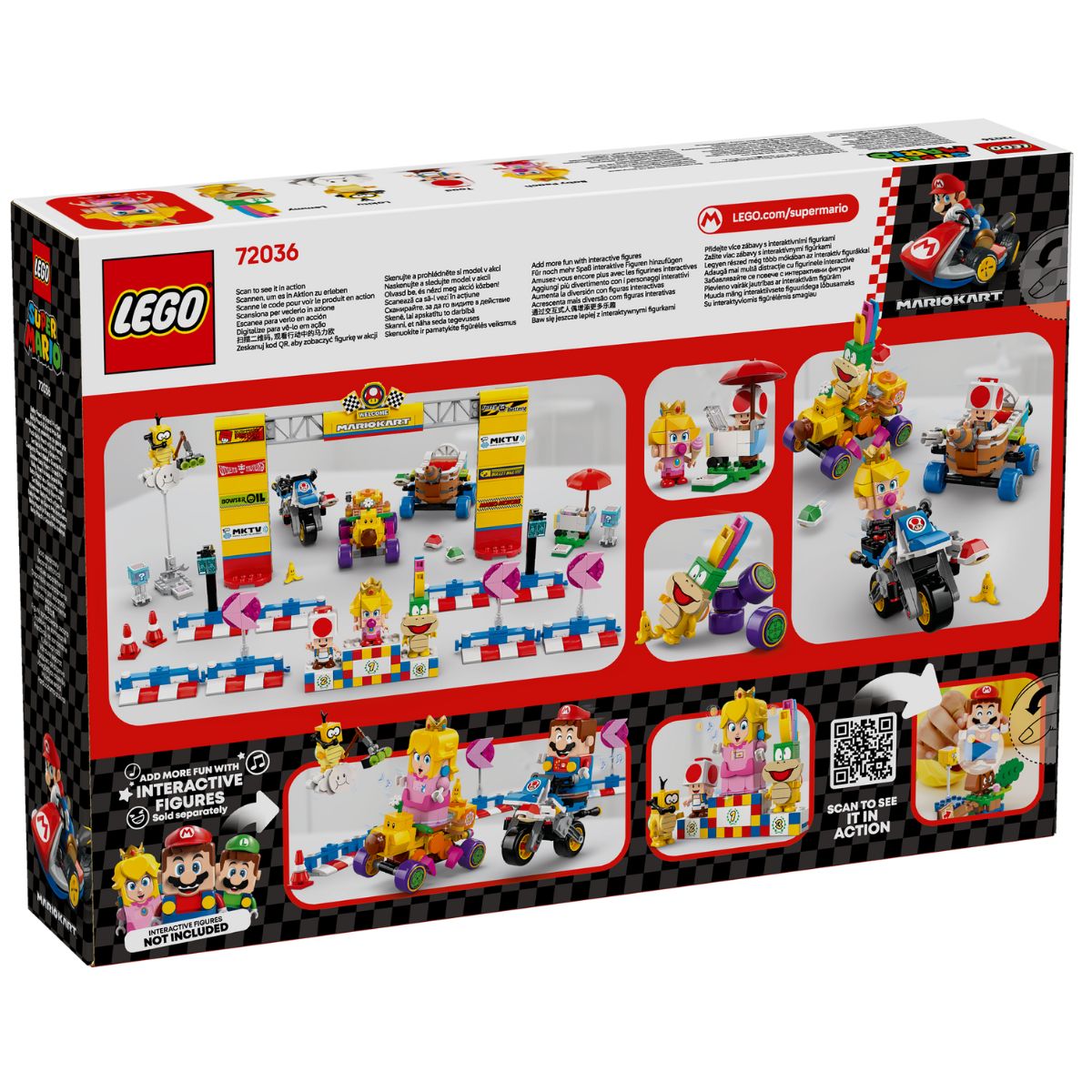 LEGO 72036 Mario Kart Baby Peach N Grand Prix Set | NTUC FairPrice