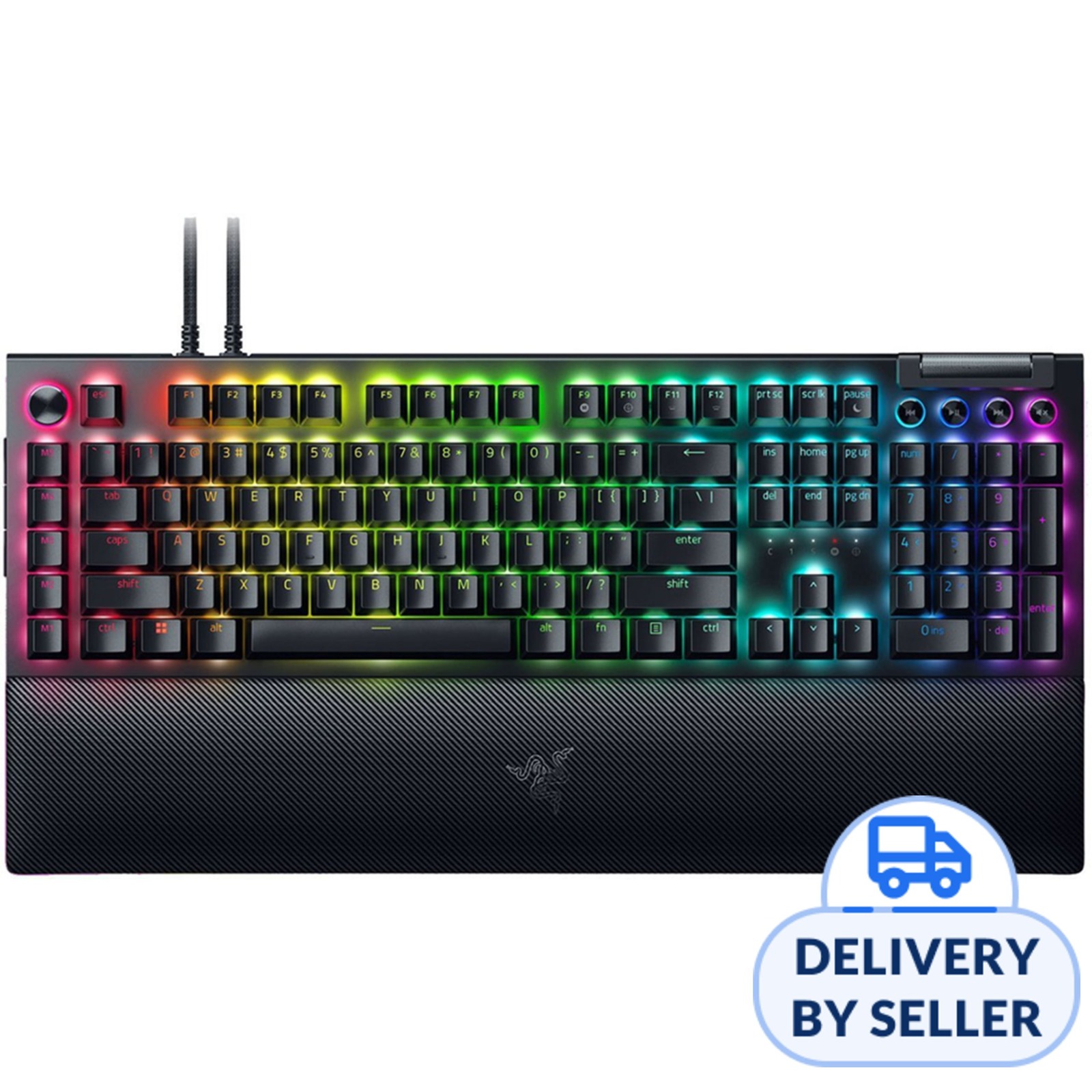 Razer Blackwidow V4 Pro Mechanical Gaming Keyboard Yellow