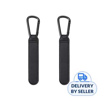 Little Minutes Stroller Hooks With Leather Straps Little Minutes Stroller Hooks With Leather Straps