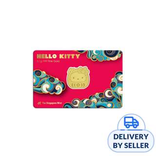 Sanrio Hello Kitty Daruma 0.1 gm 999 Fine Gold Bar