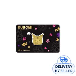 Sanrio Kuromi Daruma 0.1 gm 999 Fine Gold Bar