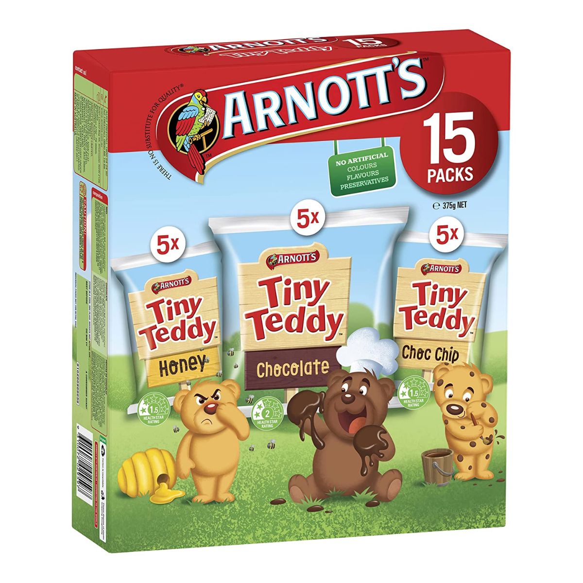 Arnott's Tiny Teddy - Variety Pack