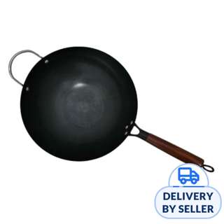Steelcraft Black Steel 34cm Wok 
