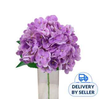 JM Flower Artificial Hydrangea - Purple