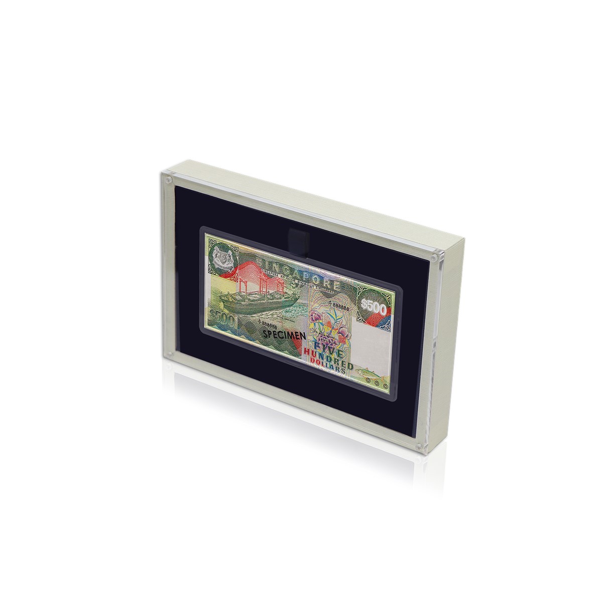 Singapore $500 Ship Series 999 Fine Silver Sheet | NTUC FairPrice