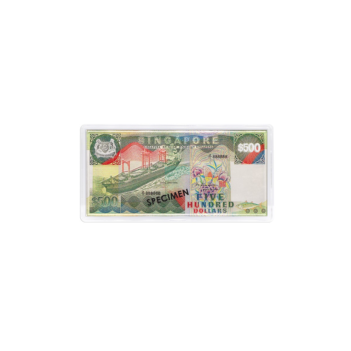 Singapore $500 Ship Series 999 Fine Silver Sheet | NTUC FairPrice