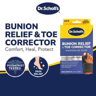 Dr. Scholl's Bunion Relief & Toe Corrector Dr. Scholl's Bunion Relief & Toe Corrector