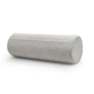 Sweet Home Premium Memory Foam Filling Neck Bolster - Gray