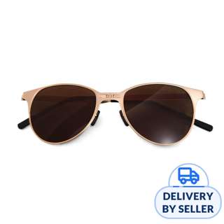 Feliztrip TR-G520 Foldable Sunglasses - Gold Feliztrip TR-G520 Foldable Sunglasses - Gold
