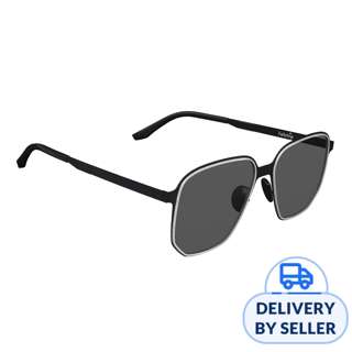 Feliztrip TR-G528 Foldable Sunglasses - Black/Silver Feliztrip TR-G528 Foldable Sunglasses - Black/Silver