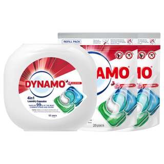 Dynamo 4in1 Laundry Capsules Bundle - Eau De Rose