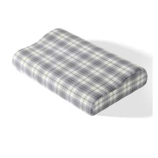 Sweet Home Washed Cotton Contour Memory Foam Pillow - Gray
