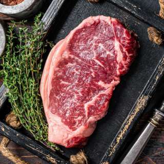 Heritage Harvest US Angus Beef Striploin Top Choice