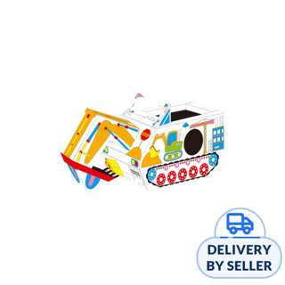 HOUZE Kids Cardboard Craft - Wearable Excavator