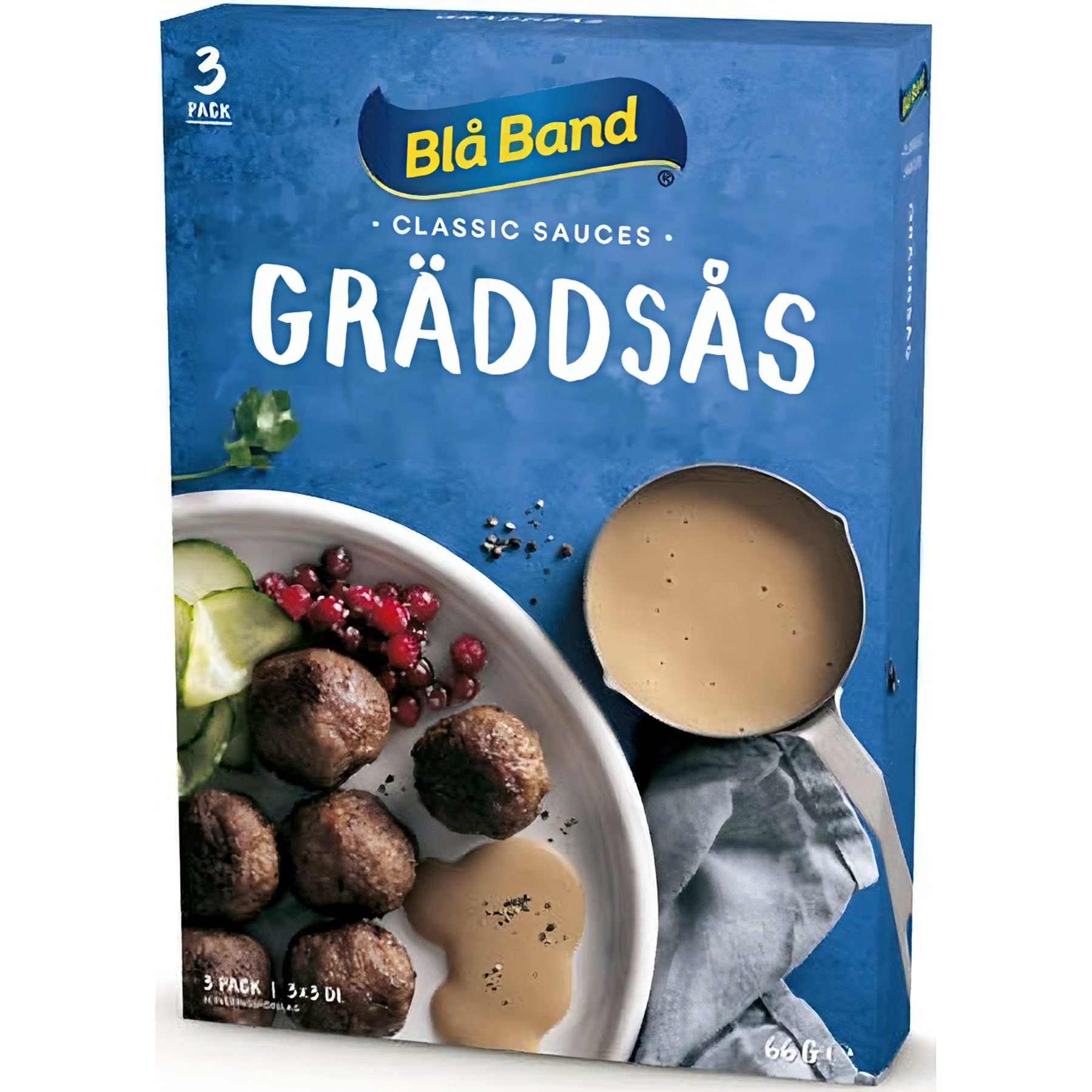 Blaband Classic Cream Sauce 3x200ml