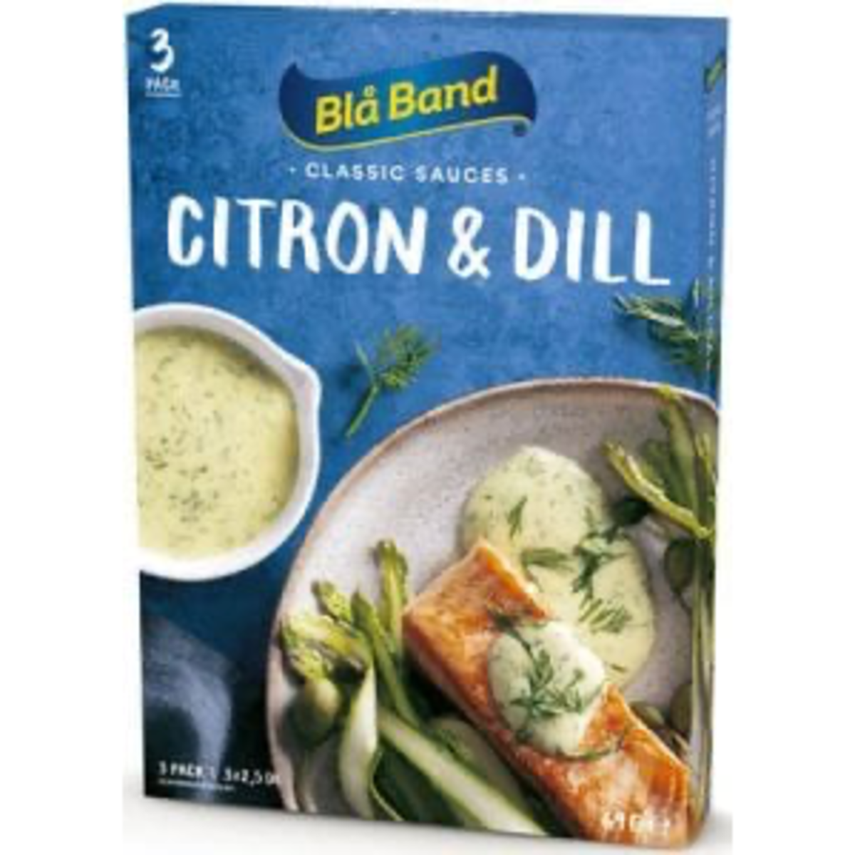 Blaband Citron Dill Sauce 3x200ml Blaband Citron Dill Sauce 3x200ml