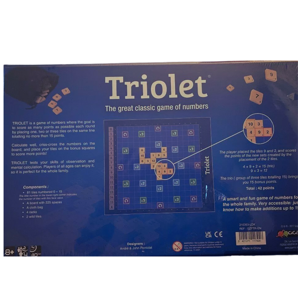 Gigamic Triolet – Klassisches Strategiespiel Für Die Ganze Familie