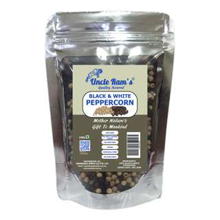 Uncle Ram's Black & White Peppercorn