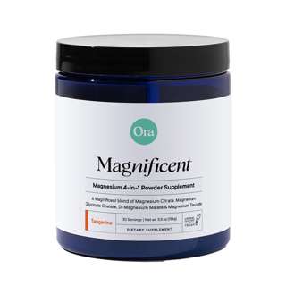 Ora Organic Magnesium 4-in-1 Powder Magnificent Tangerine