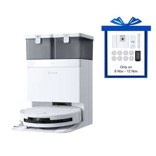 Ecovacs Deebot T50 Pro Omni AI Robot Vacuum Cleaner - White