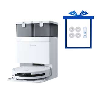 Ecovacs Deebot T50 Pro Omni AI Robot Vacuum Cleaner - White