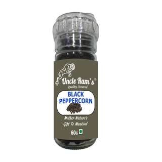 Uncle Ram's Black Peppercorn Bottle Grinder