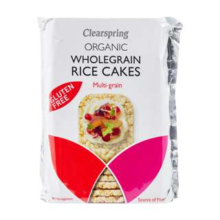 Clearspring Organic Rice Cakes - Multi-Grains