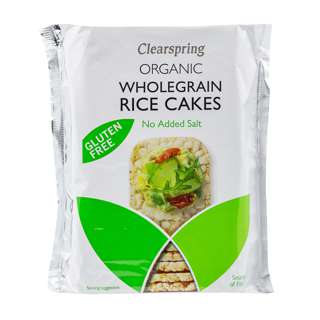 Clearspring Organic Rice Cakes - No Added Salt