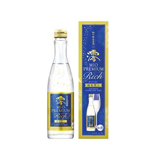 Mio Sparkling Sake Premium Rich Gold Flakes Edition
