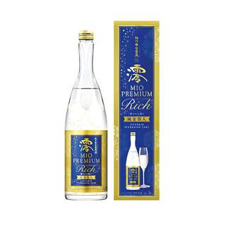 Mio Sparkling Sake Premium Rich Gold Flakes Edition
