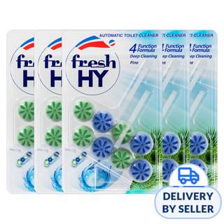 Fresh Hy Automatic Toilet Cleaner Bundle of 5 - Pine